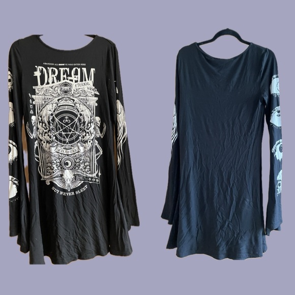 Killstar Insomnia Trapeze Dress - Picture 2 of 6